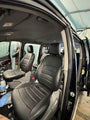 AutoLeathers custom-fit leather seat covers on 8-seater front seats