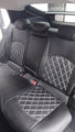AutoLeathers custom-fit leather seat covers on a 5-seater rear bench