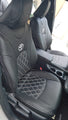 AutoLeathers custom-fit leather seat covers on 5-seater front seats