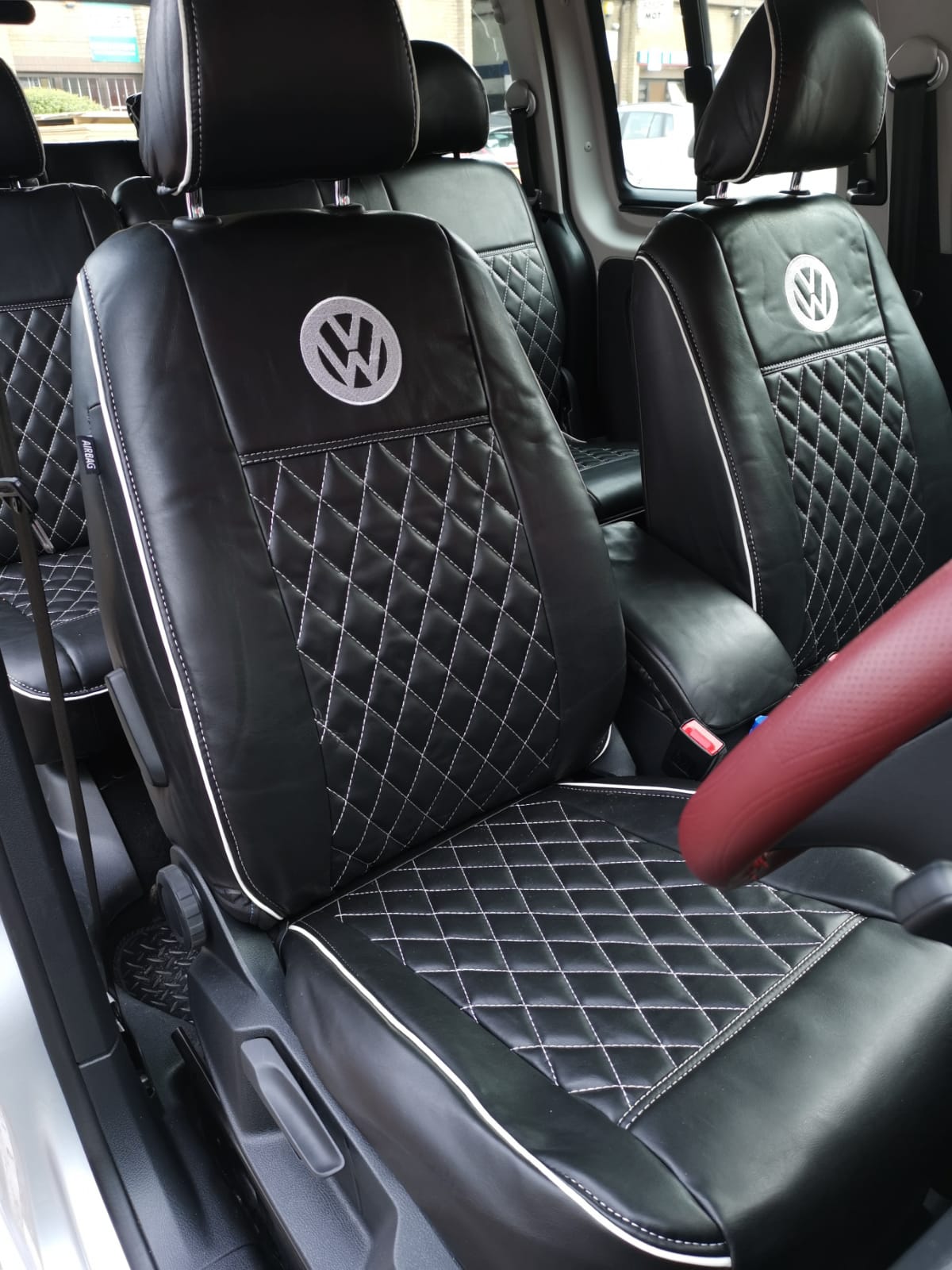 AutoLeathers custom-fit leather seat covers