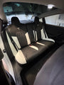 AutoLeathers custom-fit leather seat covers on a 5-seater rear bench, wide view