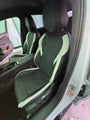 AutoLeathers custom-fit leather seat covers on 5-seater front seats