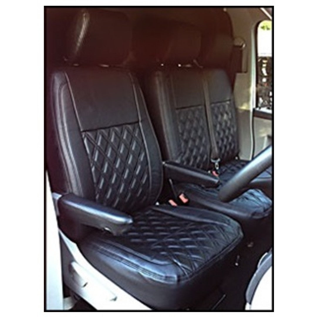 AutoLeathers custom-fit leather seat covers