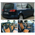 VW SHARAN 7 SEATER SEATS 2016-2024, Leatherette tailor made seat covers made to fit a VW Sharan perfectly! Sharan 7 Seater for 2016-2024 Models. The covers are packed and ready to despatch within 3 working days. Want to avoid delivery charges and want fit