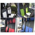 VW TRANSPORTER T5 9/6 SEATER SEATS 2008-2015, VW TRANSPORTER T5 9/6 SEATER SEATS 2008-2015, Leatherette tailor made seat covers made to fit a VW transport T5 perfectly! Transporter T5 9 Seater for 2008-2015 Models. Introducing our custom-made, hard-wearin